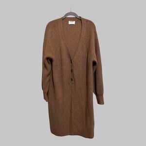 Old Navy Knit Cardigan Oversized Cozycore Fall Autumn Long Line Sweater XL